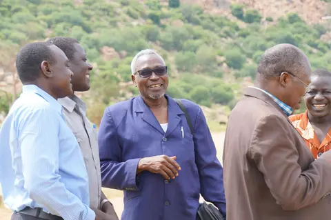 Accueil du Professeur Abel NDjerareou