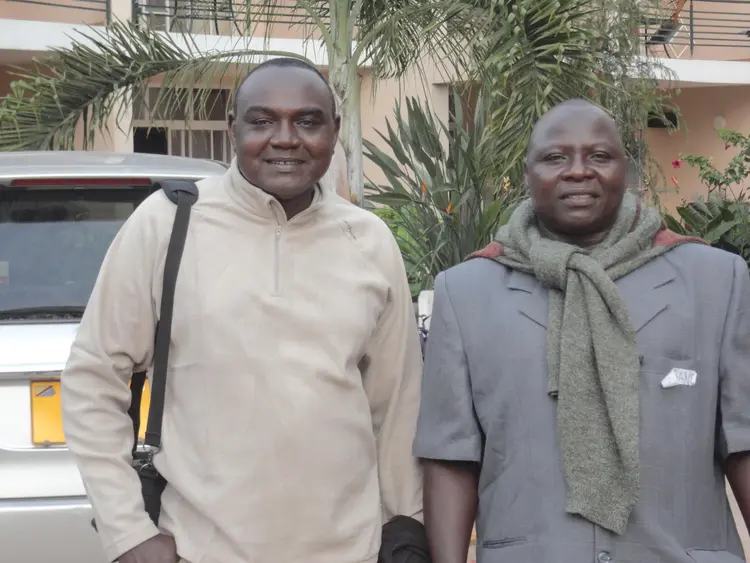 Pt Hassane et David à vers Yamoussoukro